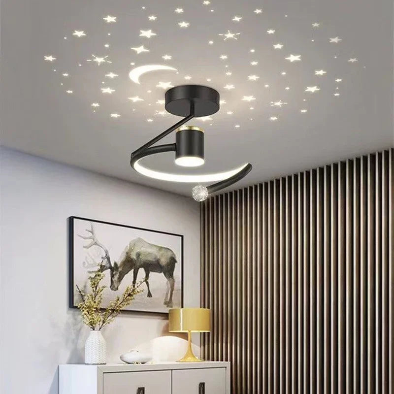 Cosmic LED Ceiling Lamp Twinkling Night Effect