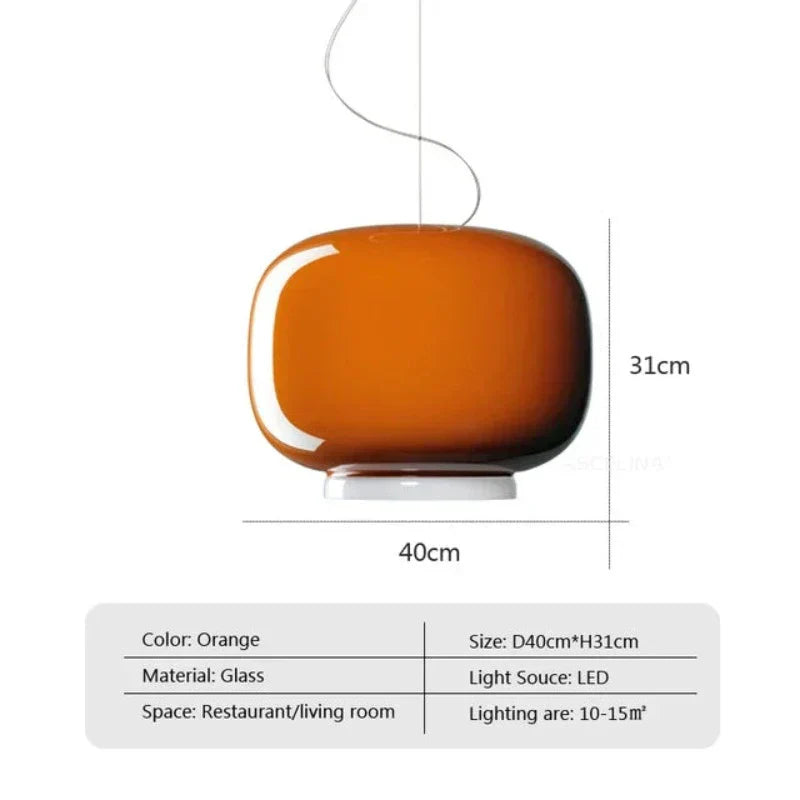Sleek Glass Hanging Lights for Contemporary Homes