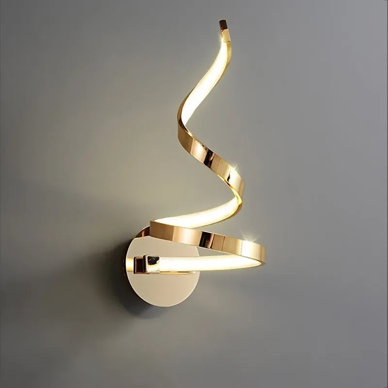 Contemporary Curved LED Light Fixture - Luxicro