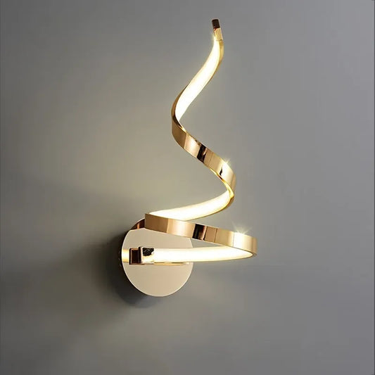Contemporary Curved LED Light Fixture - Luxicro