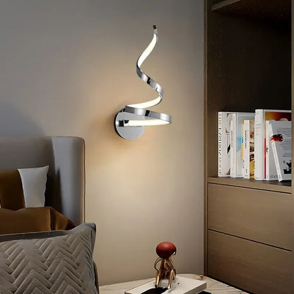 Contemporary Curved LED Light Fixture