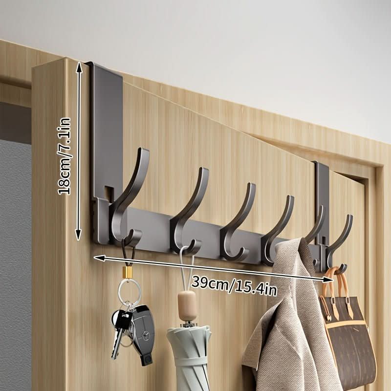 Contemporary Aluminium Door Hooks for Space Saving Storage