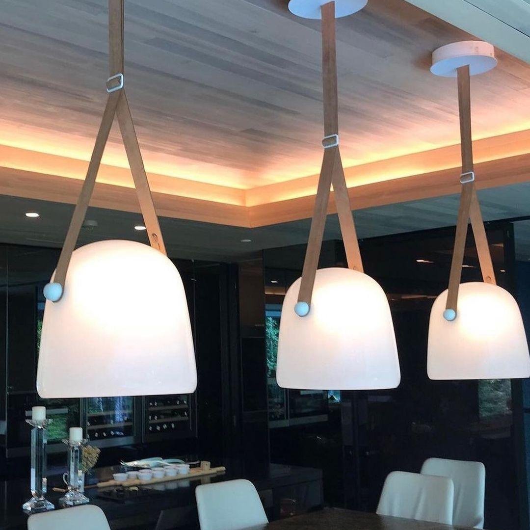 Modern Chrome Pendant Light Fixture