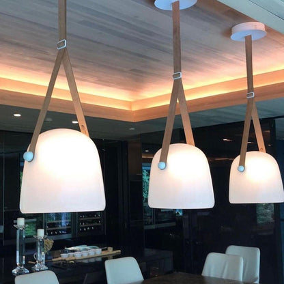 Modern Chrome Pendant Light Fixture