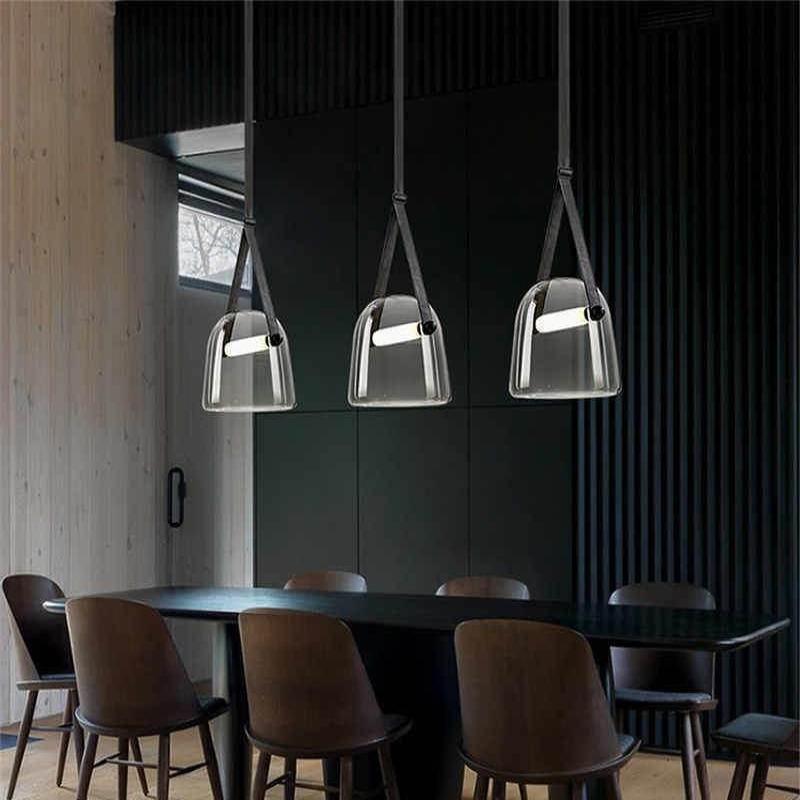 Modern Chrome Pendant Light Fixture