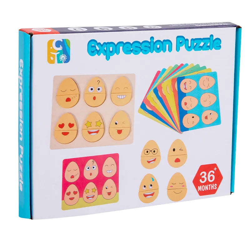 Colorful Children's Emotional Learning Puzzle