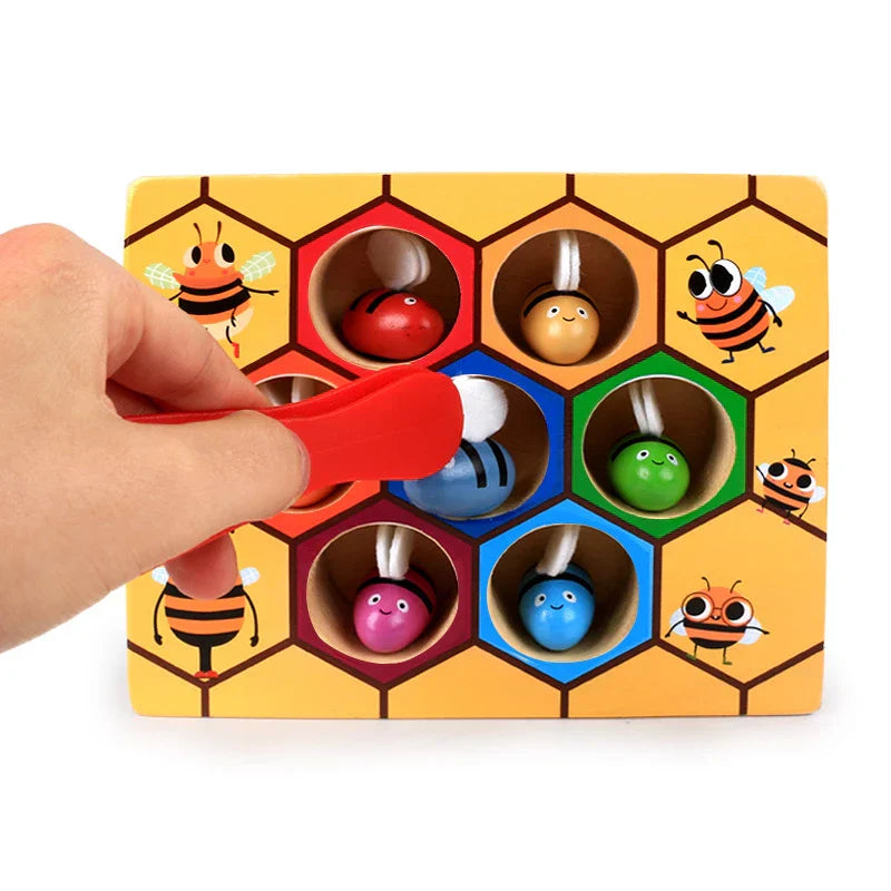 Fun Learning Hive Montessori Toy Set - Luxicro