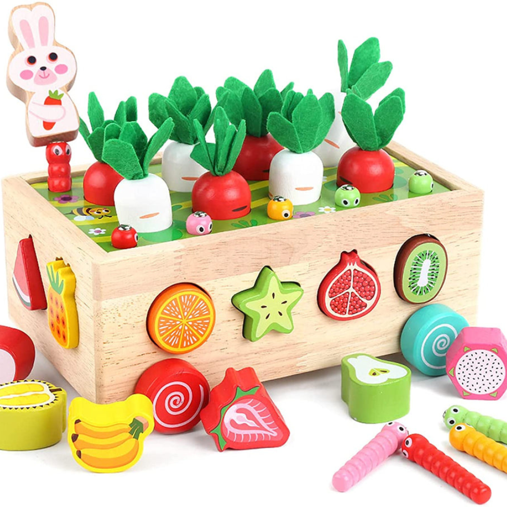 Colorful Kids Shape Sorting Educational Toy Set - Luxicro