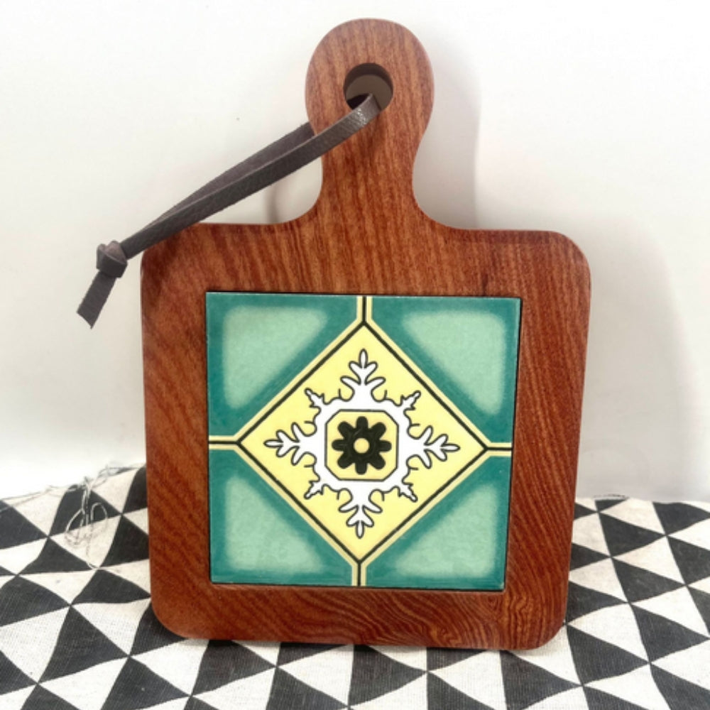 Exotic Dark Wood Decorative Trivets