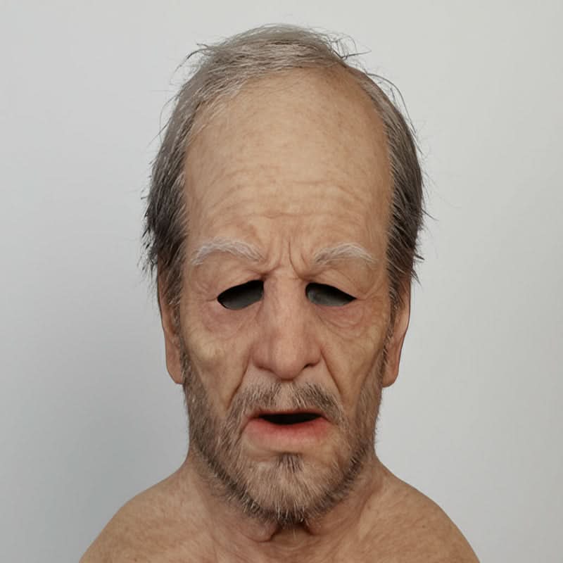 Soft Flexible Latex Mask for Cosplay and Theater