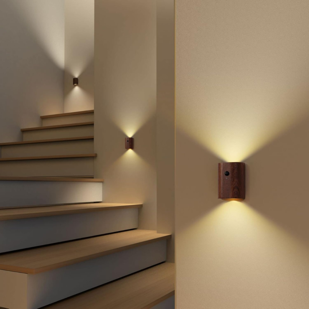 Automatic LED Wall Light – Bright Motion Sensor Lamp - Luxicro