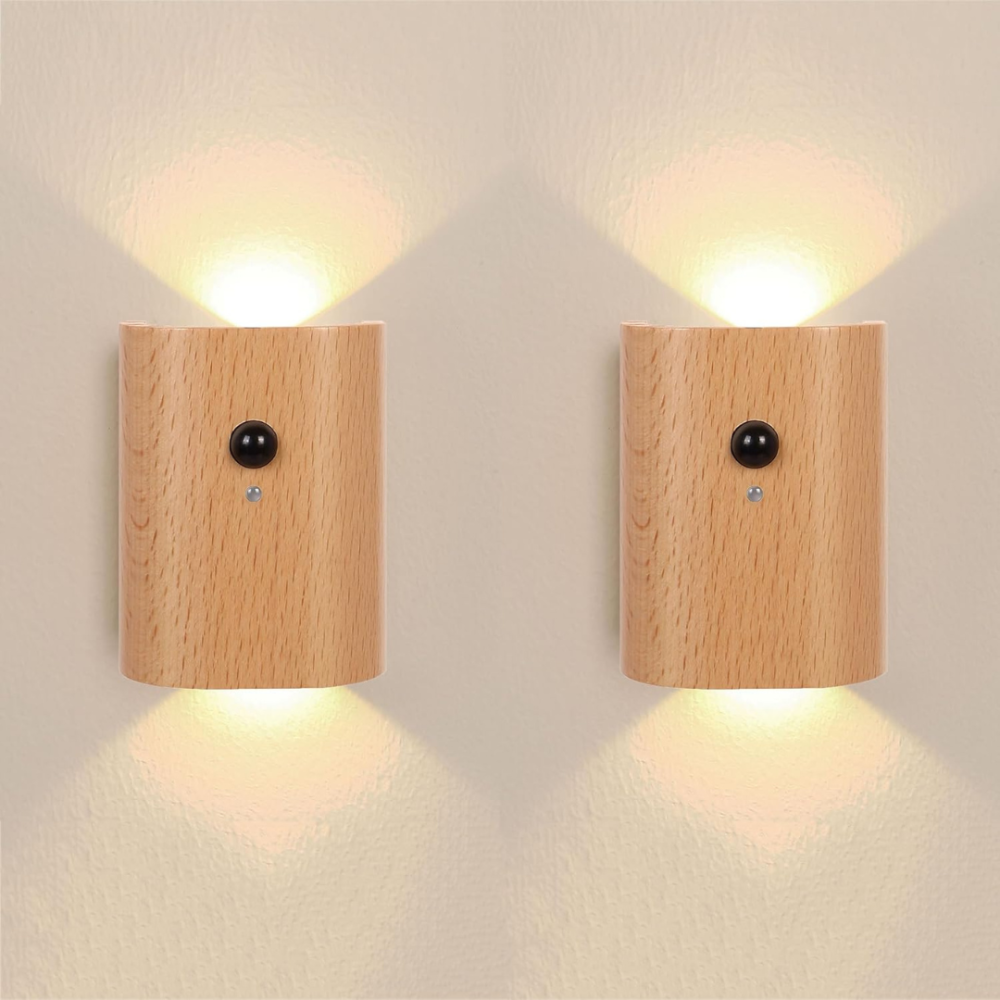 Automatic LED Wall Light – Bright Motion Sensor Lamp