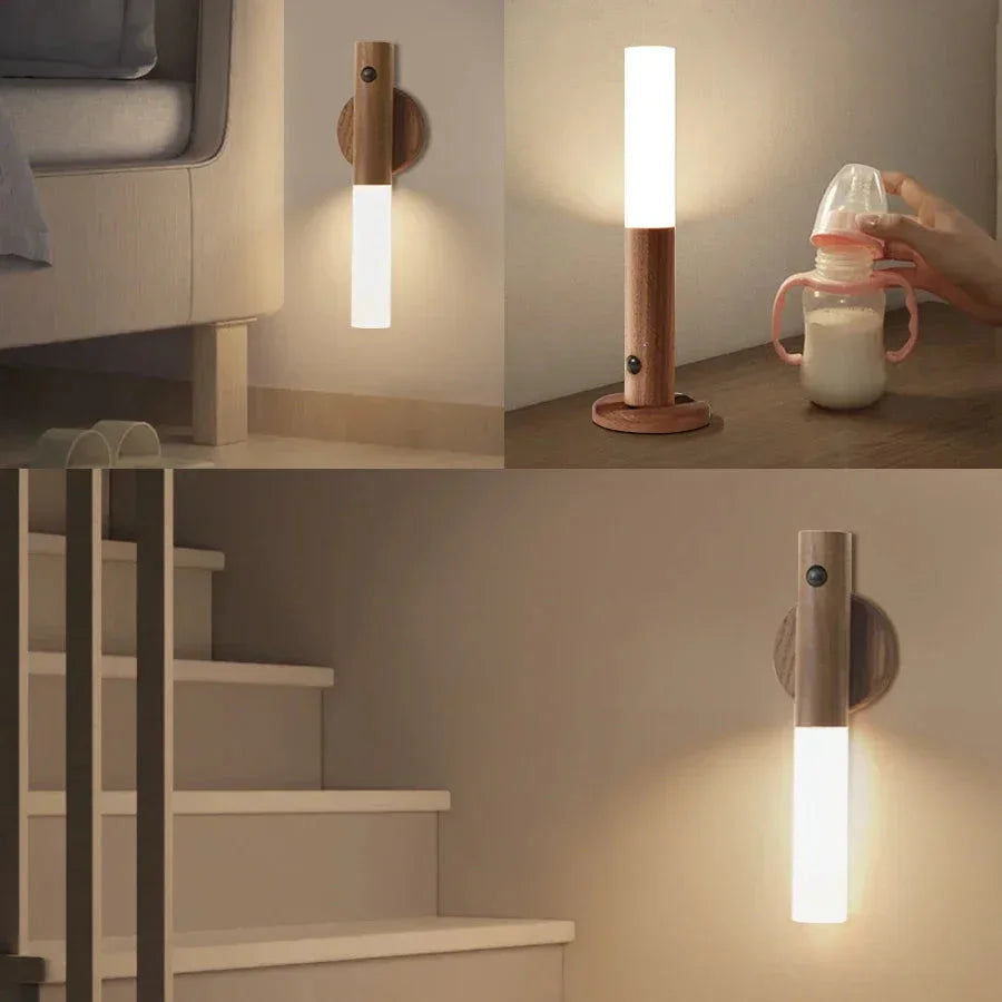 Automatic Night Lamp LED Rechargeable Indoor Soft Light