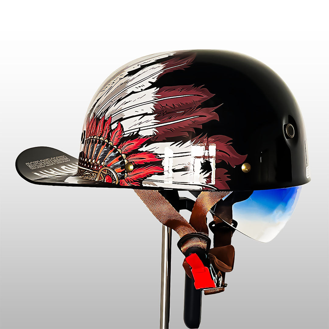 Trendy Bike Helmet in Baseball Cap Style