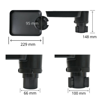 Safe Kids Car Tablet Mount Adjustable Tray