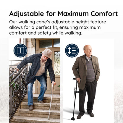 Portable Adjustable LED Walking Stick