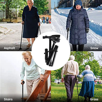 Portable Adjustable LED Walking Stick