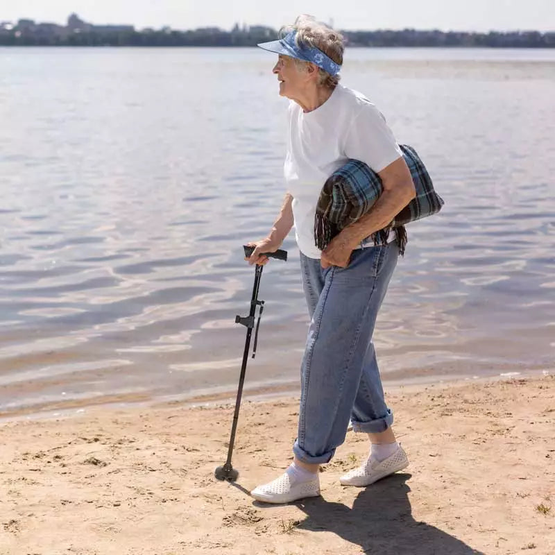 Portable Adjustable LED Walking Stick