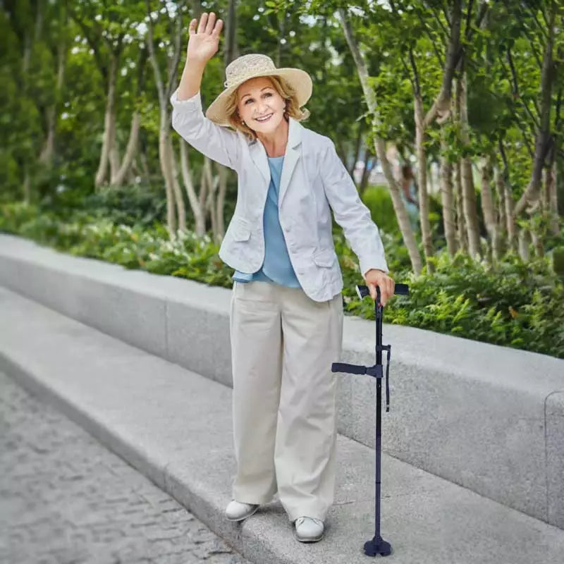 Portable Adjustable LED Walking Stick