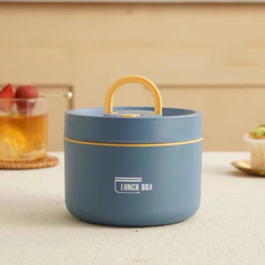 Spacious 3-Compartment Insulated Lunch Container - Luxicro