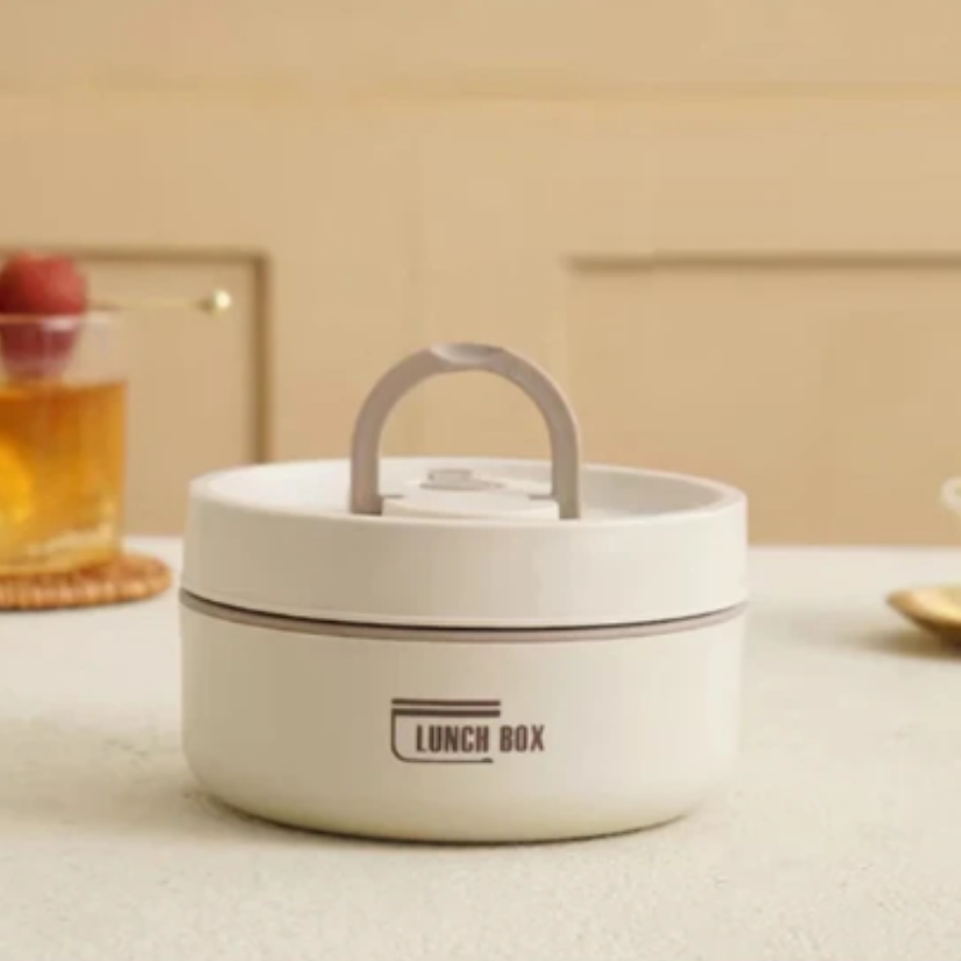 Spacious 3-Compartment Insulated Lunch Container