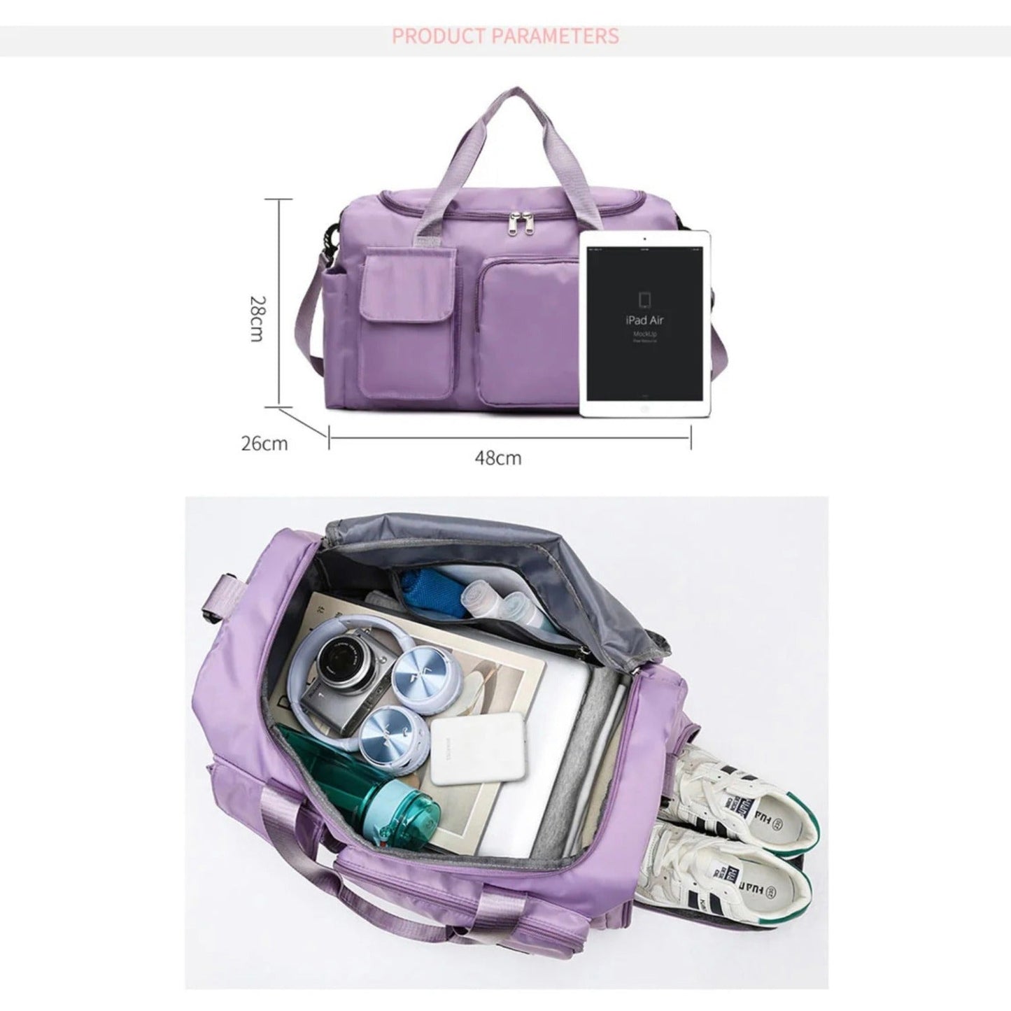 Durable Sports Gym Bag for Travel