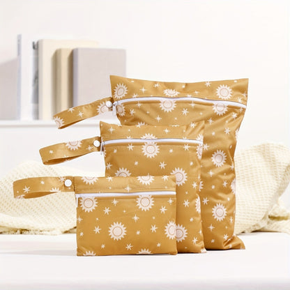 Eco Friendly Diaper Storage Bag Set 3 Pack