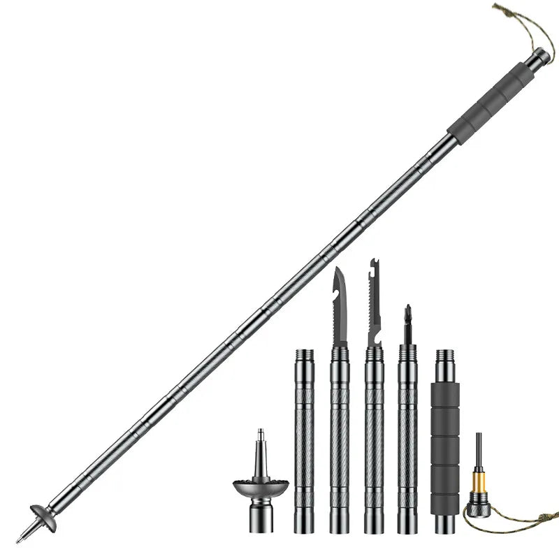 Durable Trekking Walking Stick - Luxicro