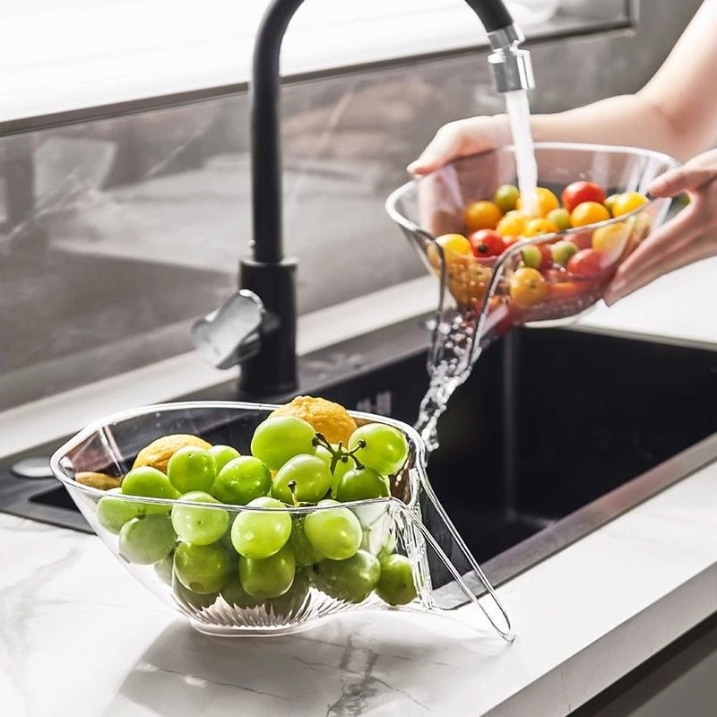 Practical Heat Resistant Kitchen Colander Strainer - Luxicro