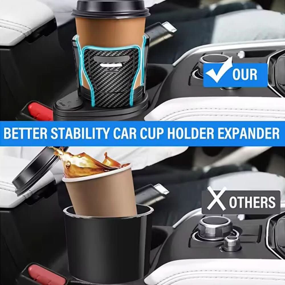 Adjustable Auto Drink Holder for 2 Cups