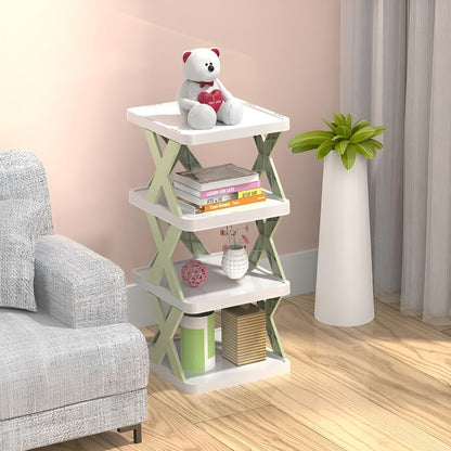 Compact Collapsible Shoe Organizer Rack