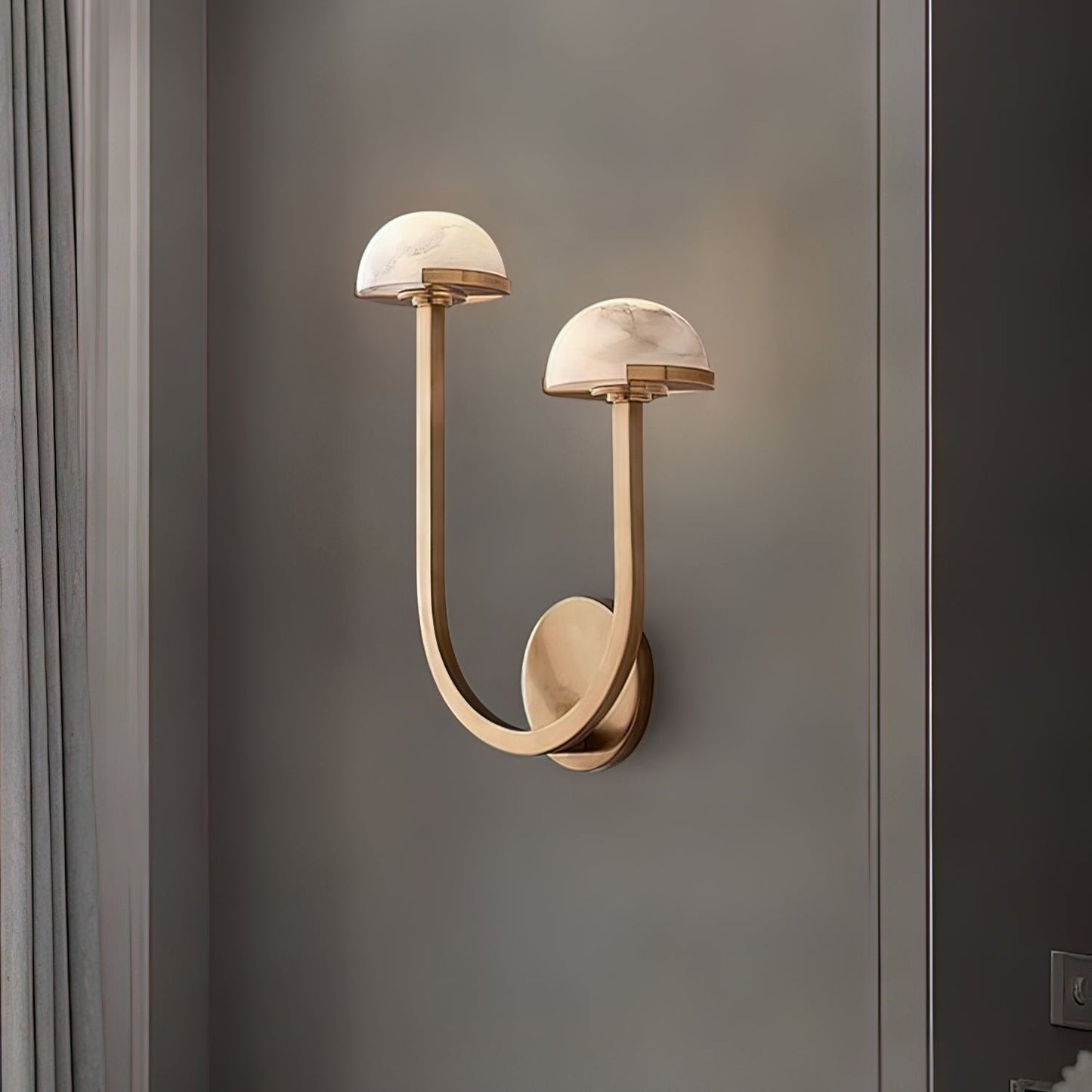 Soft White Stone Wall Lamp - Luxicro