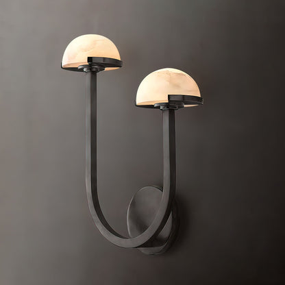 Soft White Stone Wall Lamp