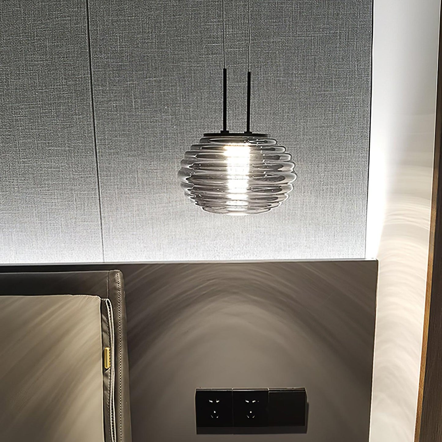 Chic Circular Hanging Light Fixture