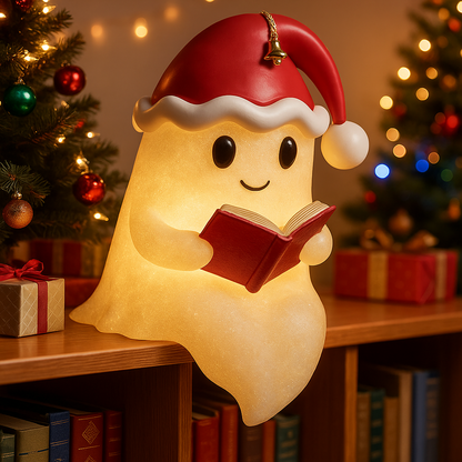 Warm Festive Christmas Table Lamp Decor
