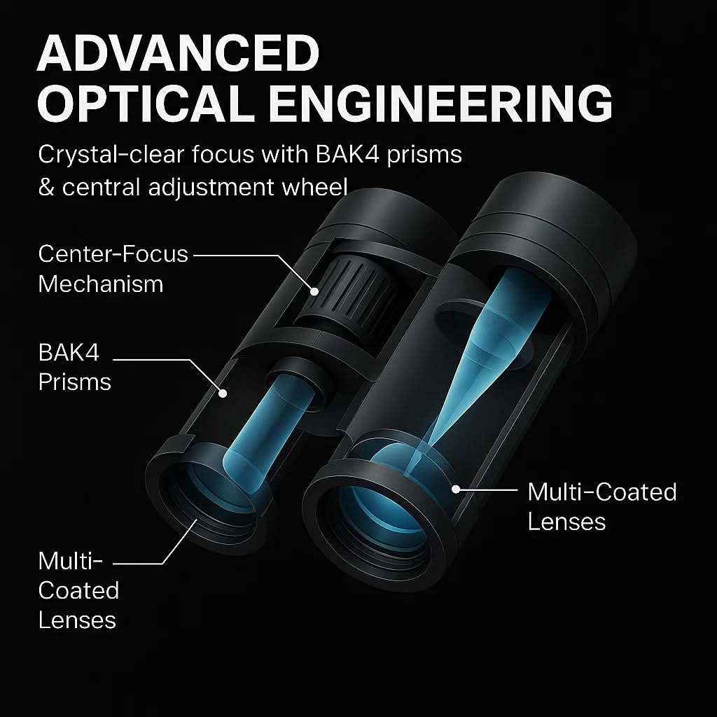 Long Range 40x22 Waterproof Outdoor Binoculars