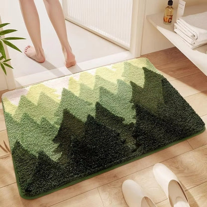 Earth Tone Anti-Slip Bath Mat