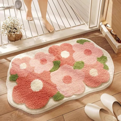 Earth Tone Anti-Slip Bath Mat