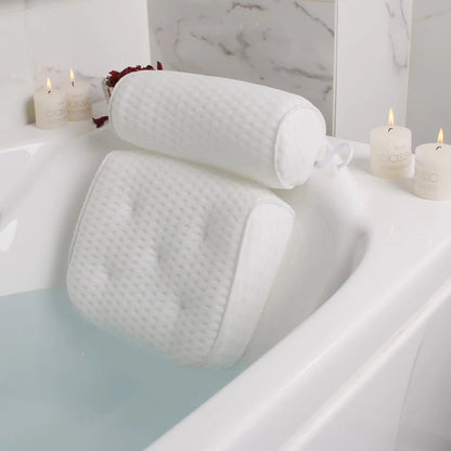 Comfortable Bath Pillow with Neck Support