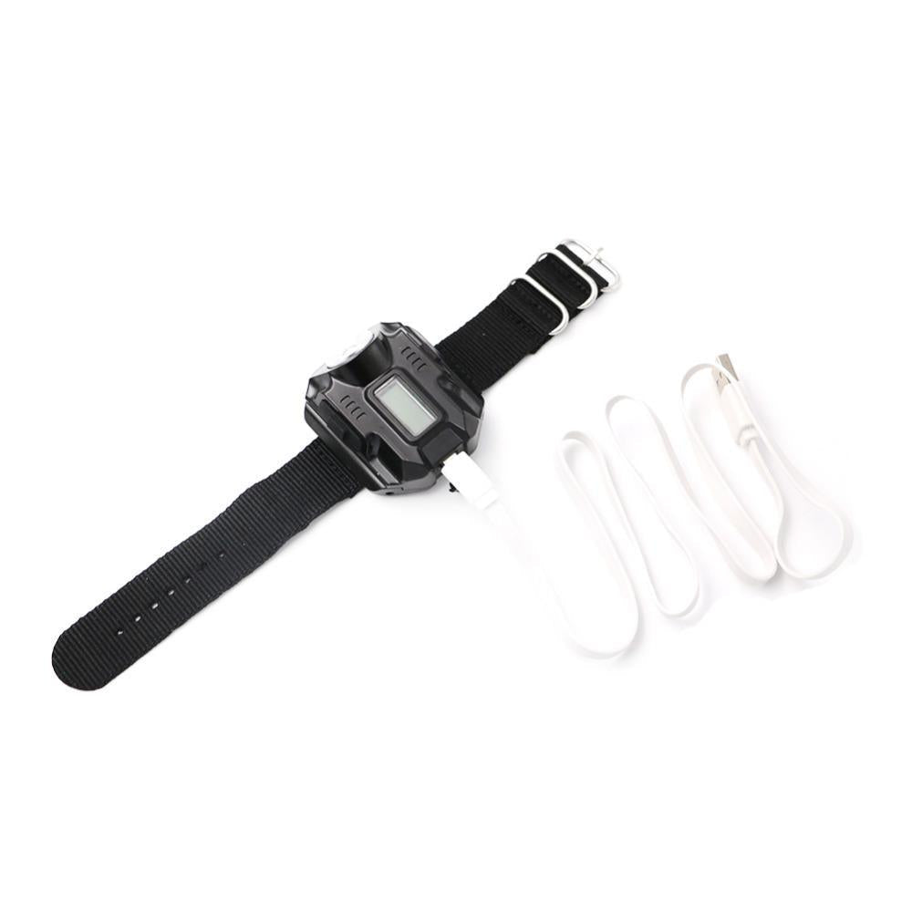 Waterproof LED Flashlight Sport Watch