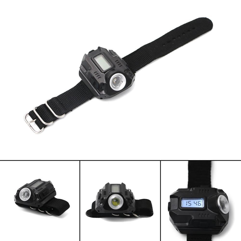 Waterproof LED Flashlight Sport Watch
