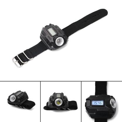 Waterproof LED Flashlight Sport Watch