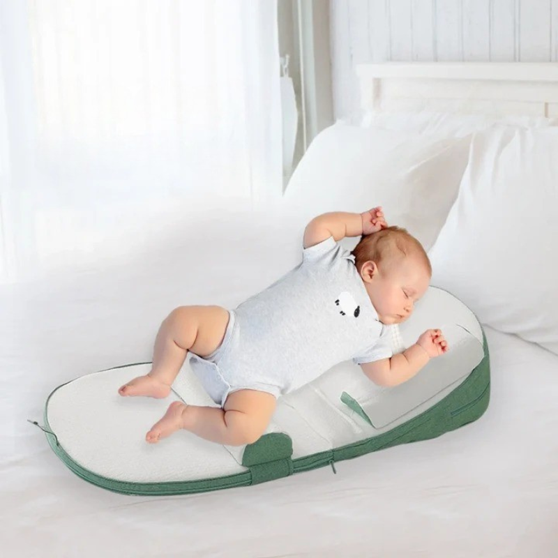 Comfy Newborn Support Pillow, Machine Washable Baby Cushion