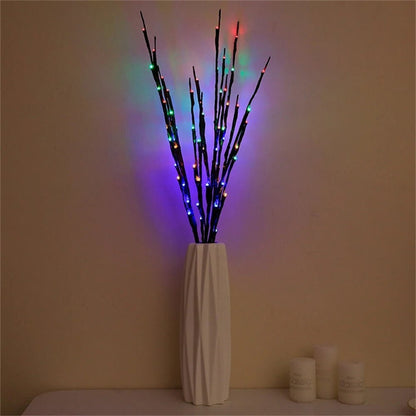 Warm Ambient Wooden Table Light