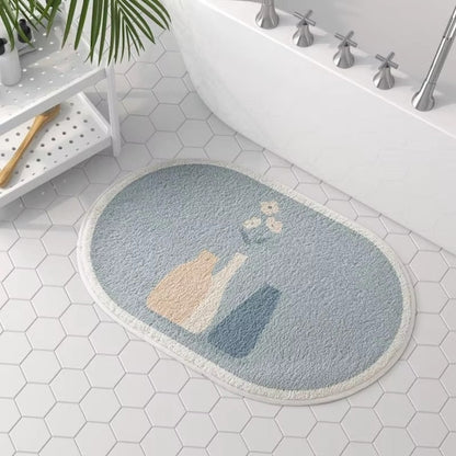 Cosy Starry Non Slip Bathroom Mat - Luxicro