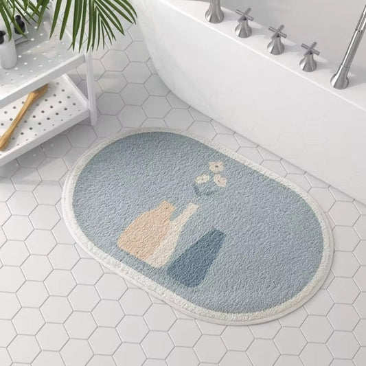 Cosy Starry Non Slip Bathroom Mat - Luxicro