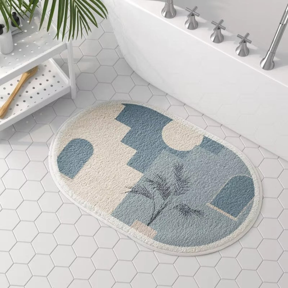 Cosy Starry Non Slip Bathroom Mat