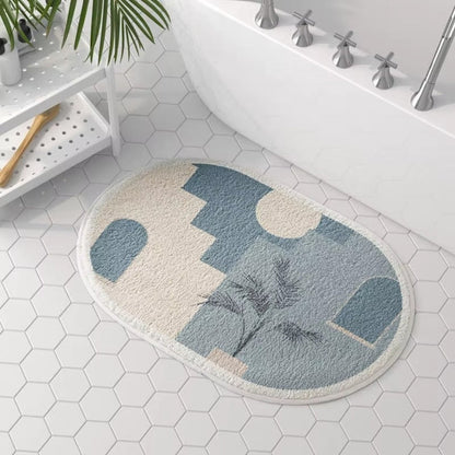 Cosy Starry Non Slip Bathroom Mat