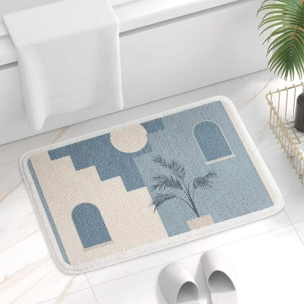 Cosy Starry Non Slip Bathroom Mat