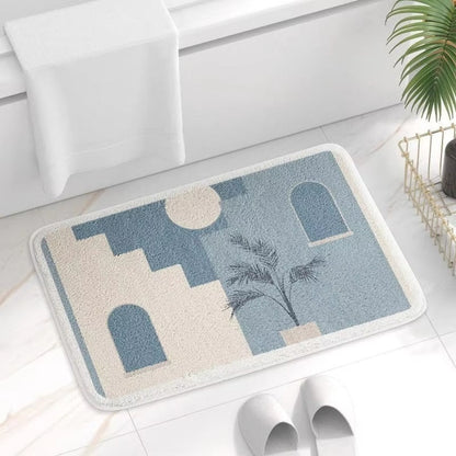 Cosy Starry Non Slip Bathroom Mat